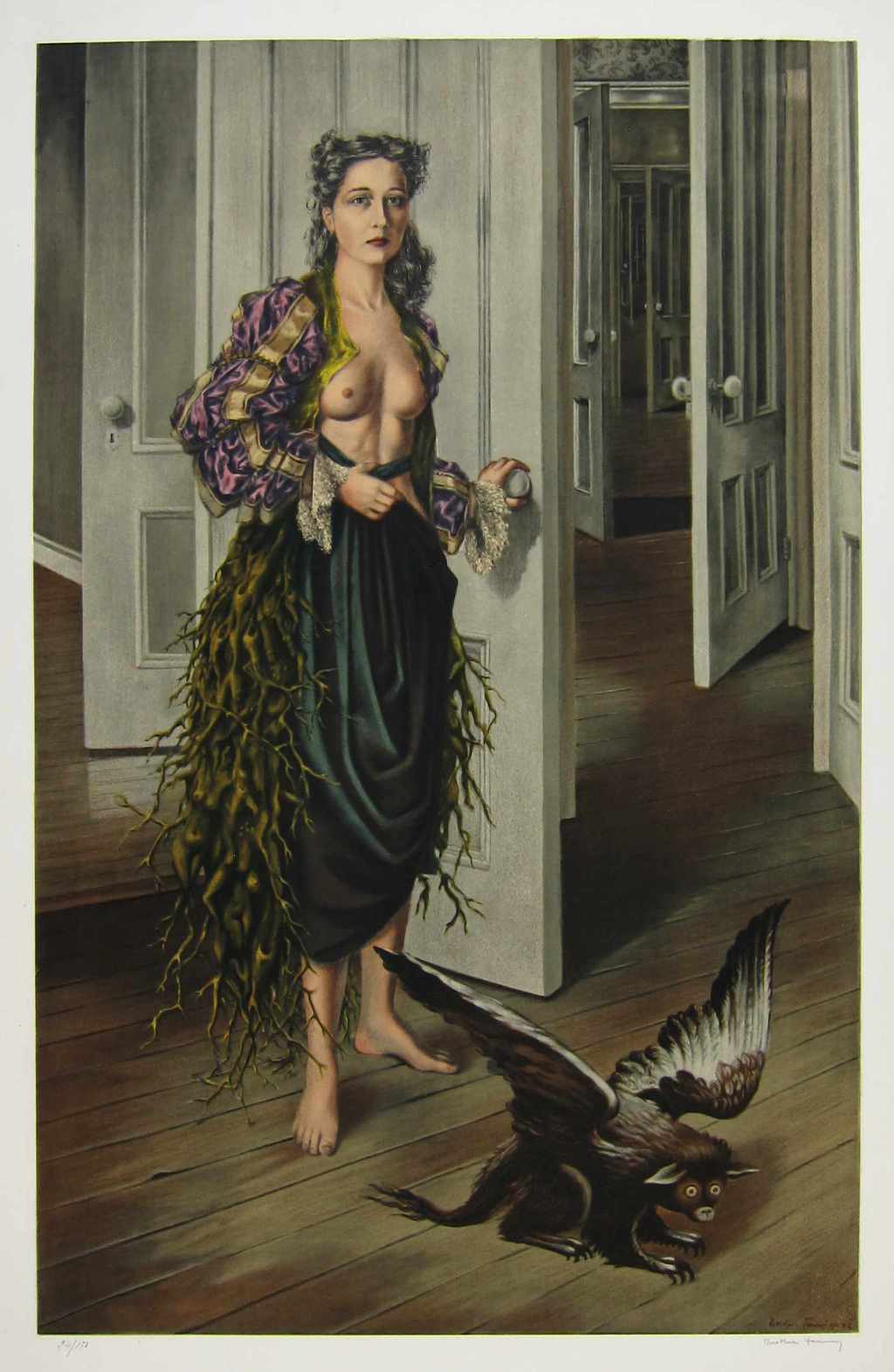Dorothea Tanning - Birthday - 1970 color lithograph